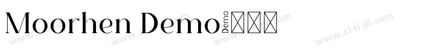 Moorhen Demo字体转换